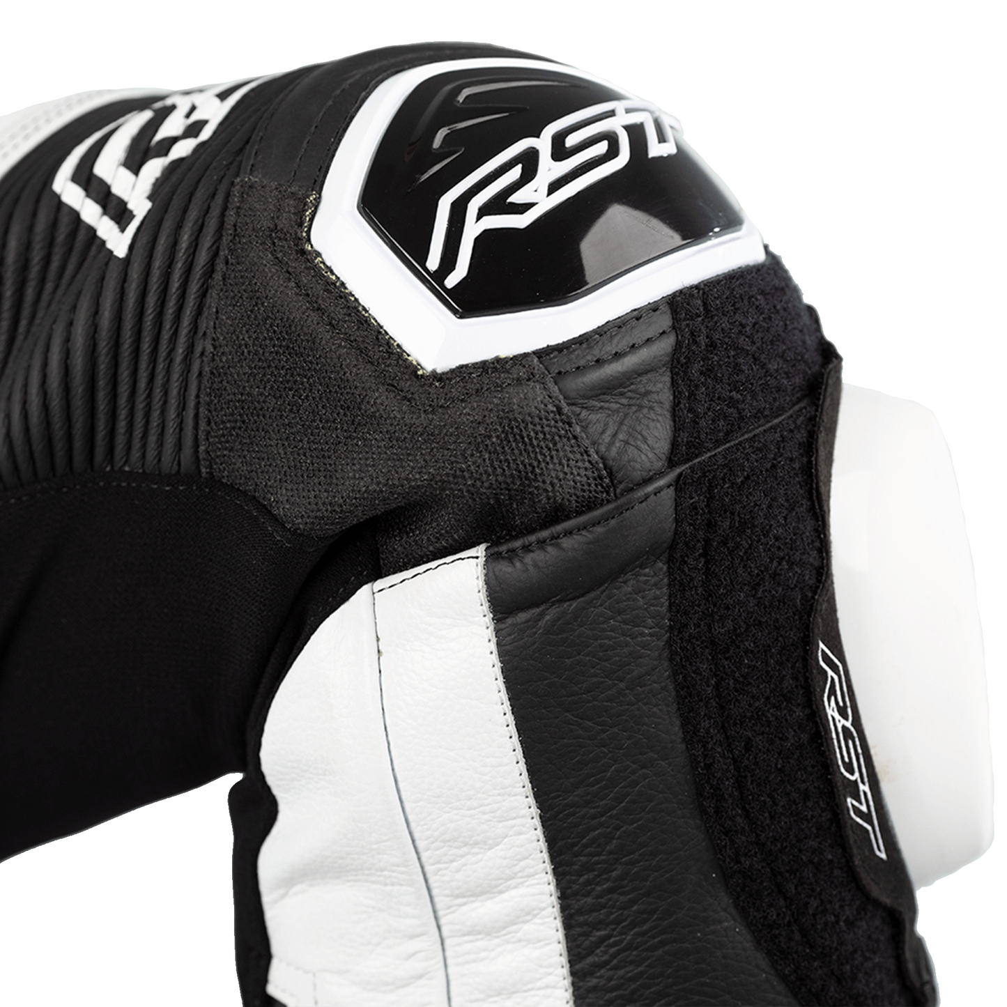 RST Pro Series Airbag (CE) One Piece Leather Suit - White (2520)