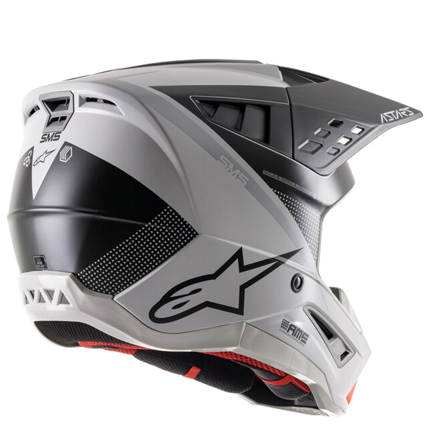 Alpinestars S-M5 Rayon - Light Grey/Black/Silver (928)
