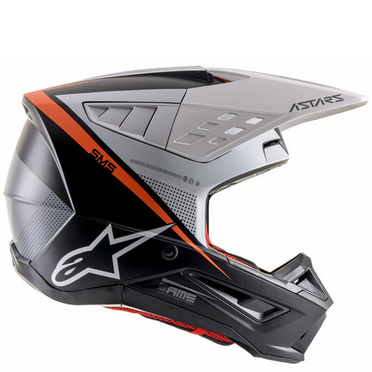Alpinestars S-M5 Rayon - Black/White/Orange Flo (1242)