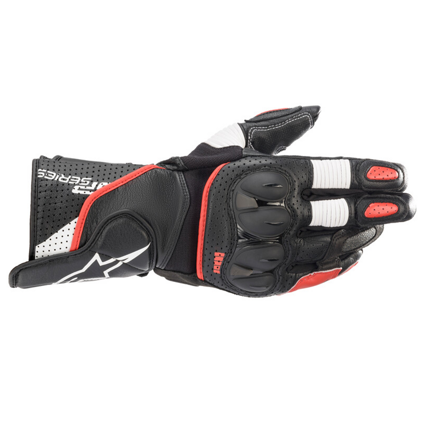 Alpinestars SP-2 V3 Gloves - Black/White/Bright Red(1304)