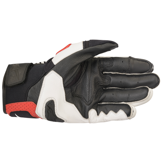 Alpinestars SP-X Air Carbon V2 Gloves - White/Black/Bright Red - (2030)