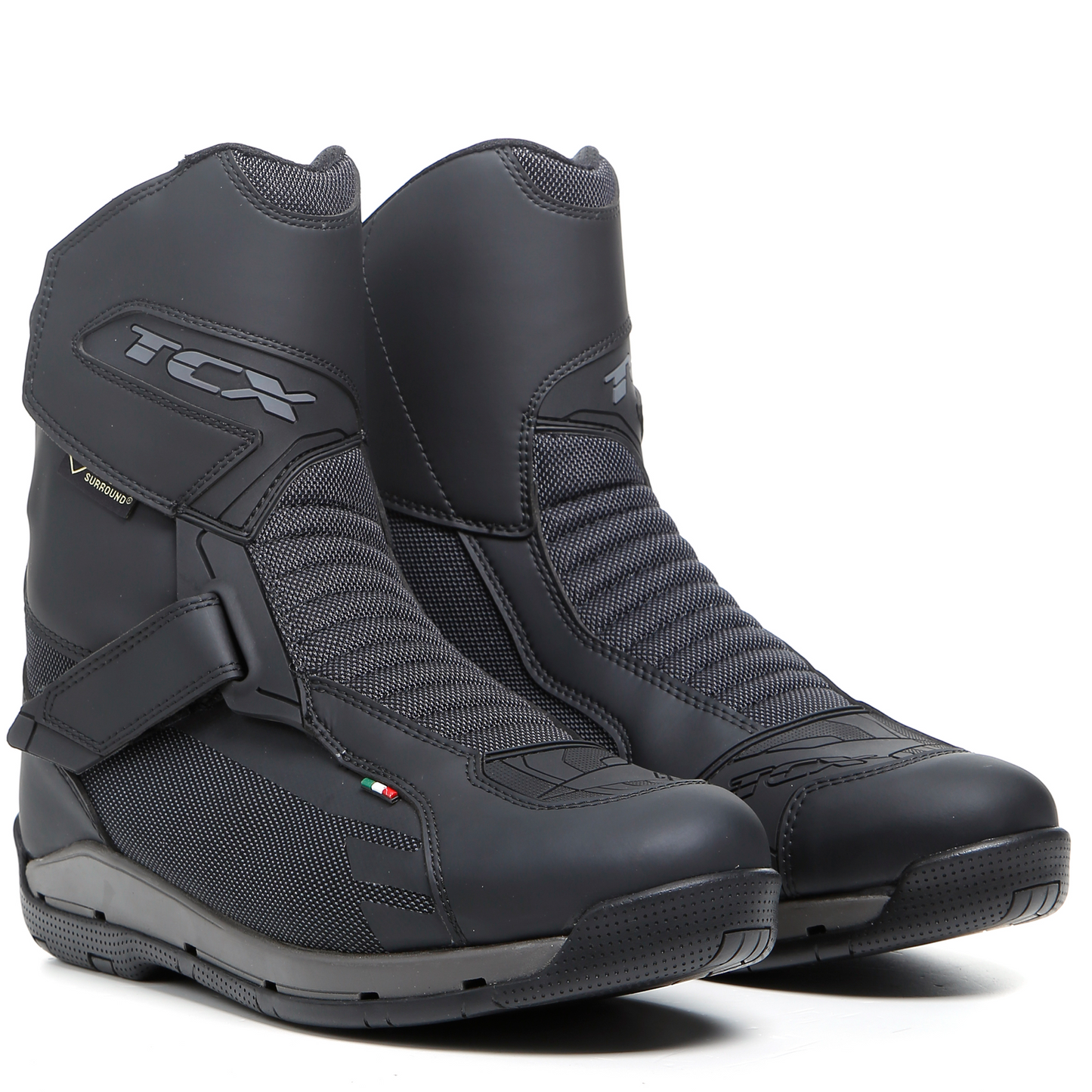 TCX Airwire Gore-Tex Surround Black Motorcycle Motorbike Boots