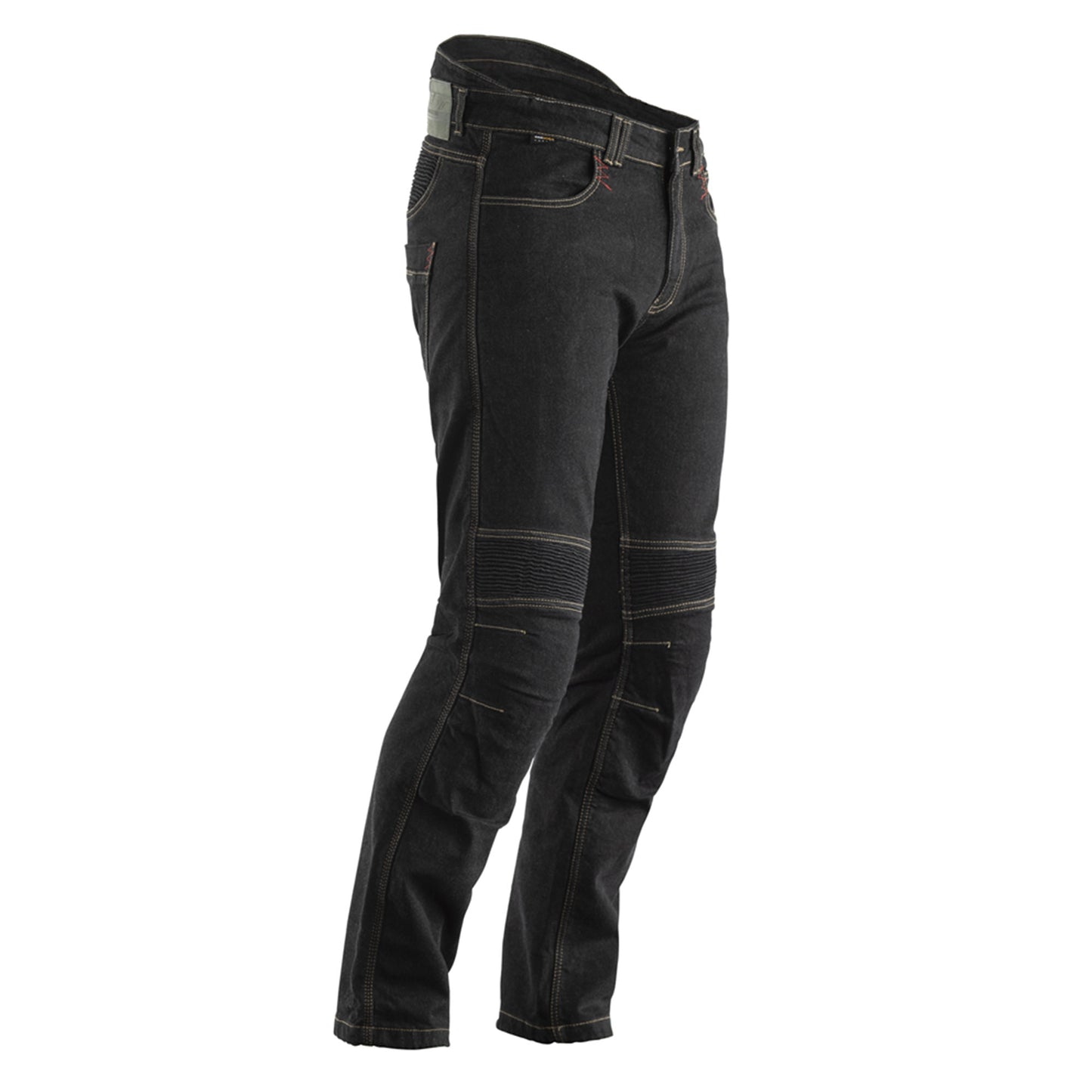 RST Reinforced Tech Pro CE Men's Denim Jeans - Includes Knee and Hip Armour - Regular Length  - Black