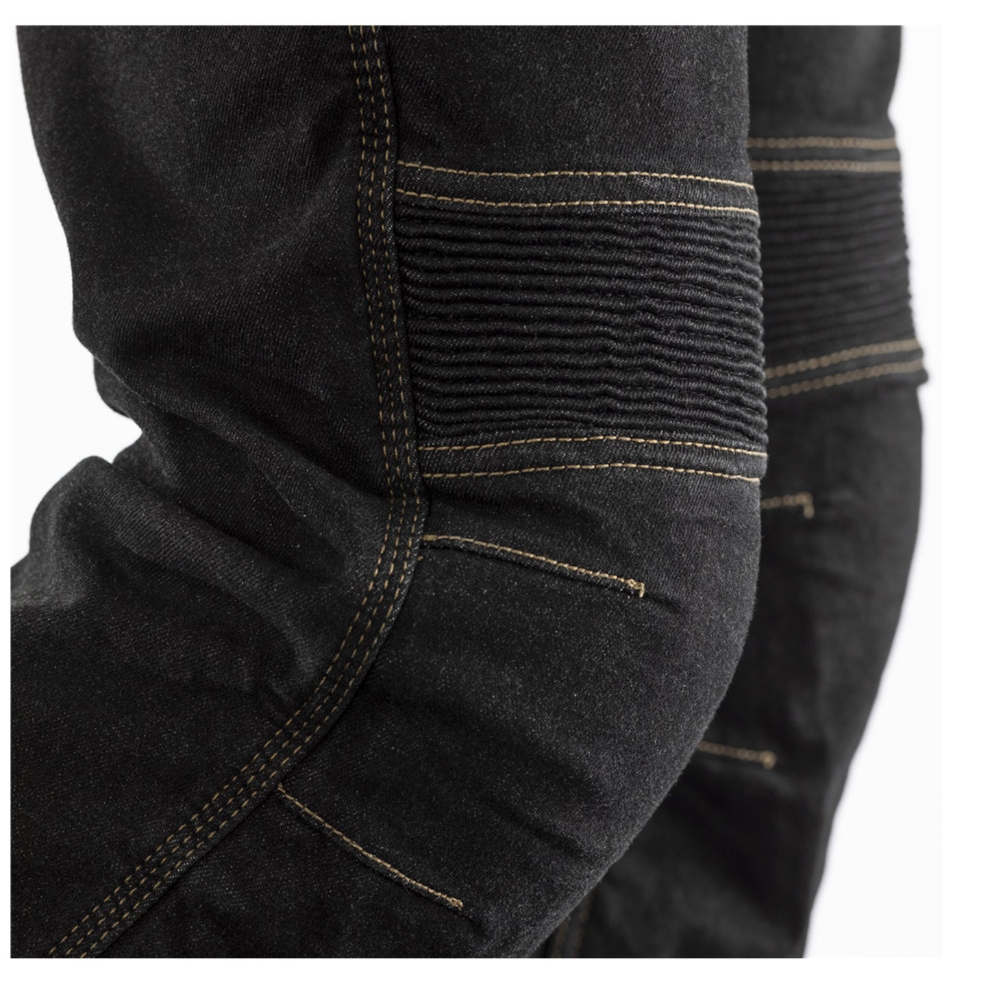 RST Reinforced Tech Pro CE Men's Denim Jeans - Includes Knee and Hip Armour - Regular Length  - Black