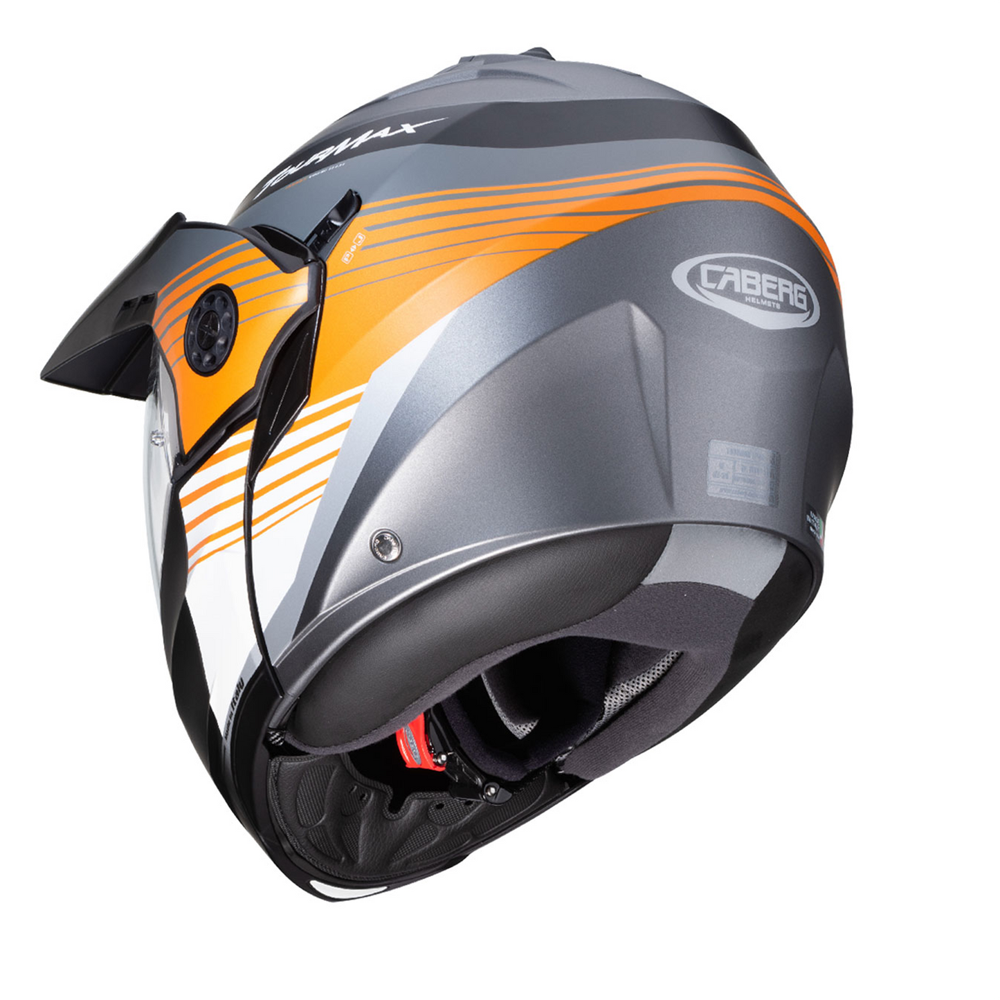 Caberg Tourmax Titan - Matt Gun/Orange/White