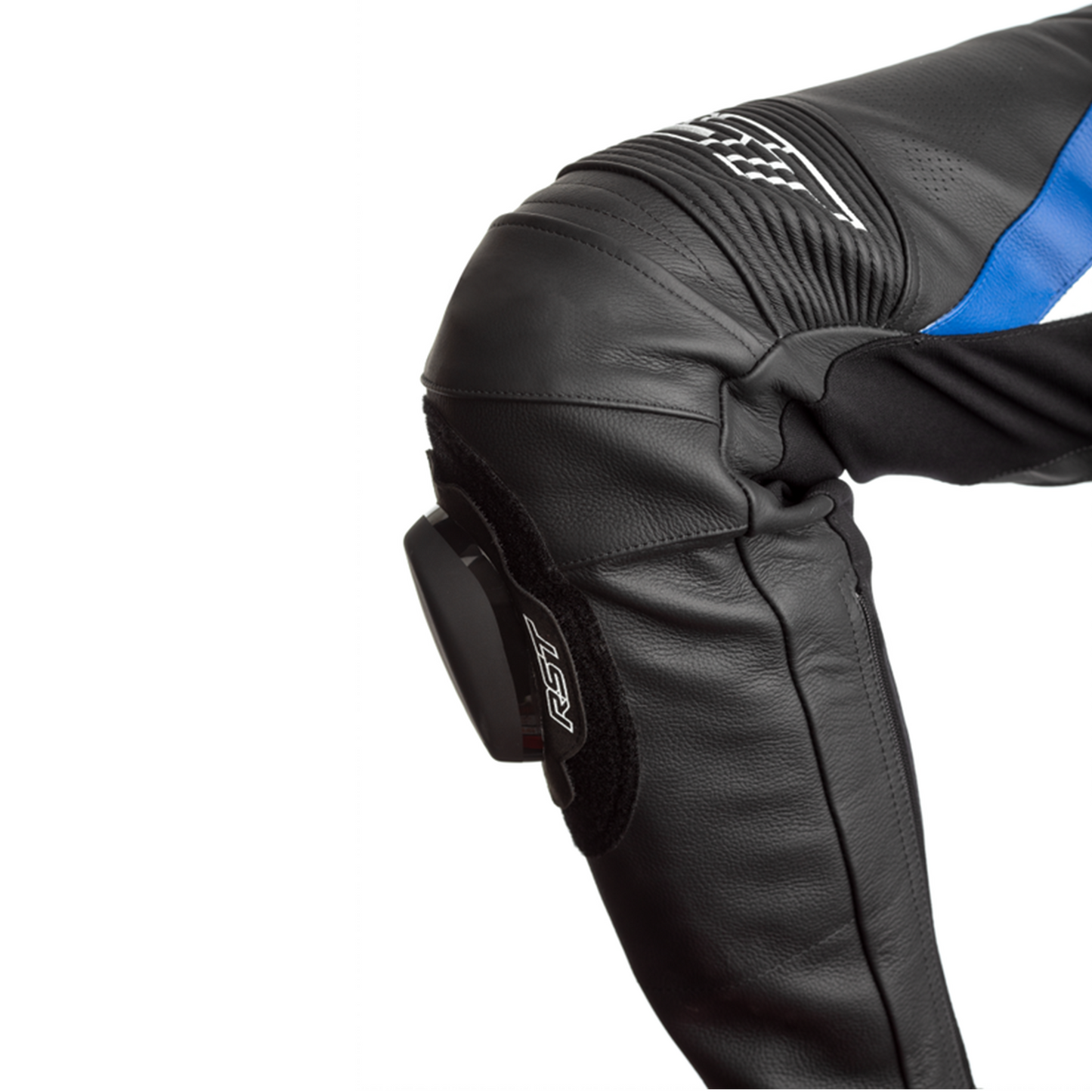 RST Tractech Evo 4 (CE) Mens Leather Jean - Black / Blue / White