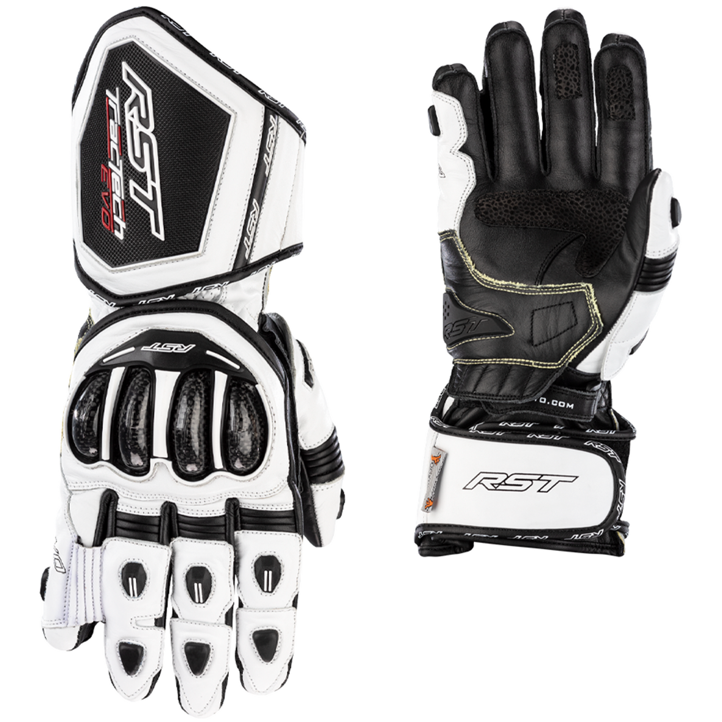 RST Tractech Evo 4 (CE) Gloves - White