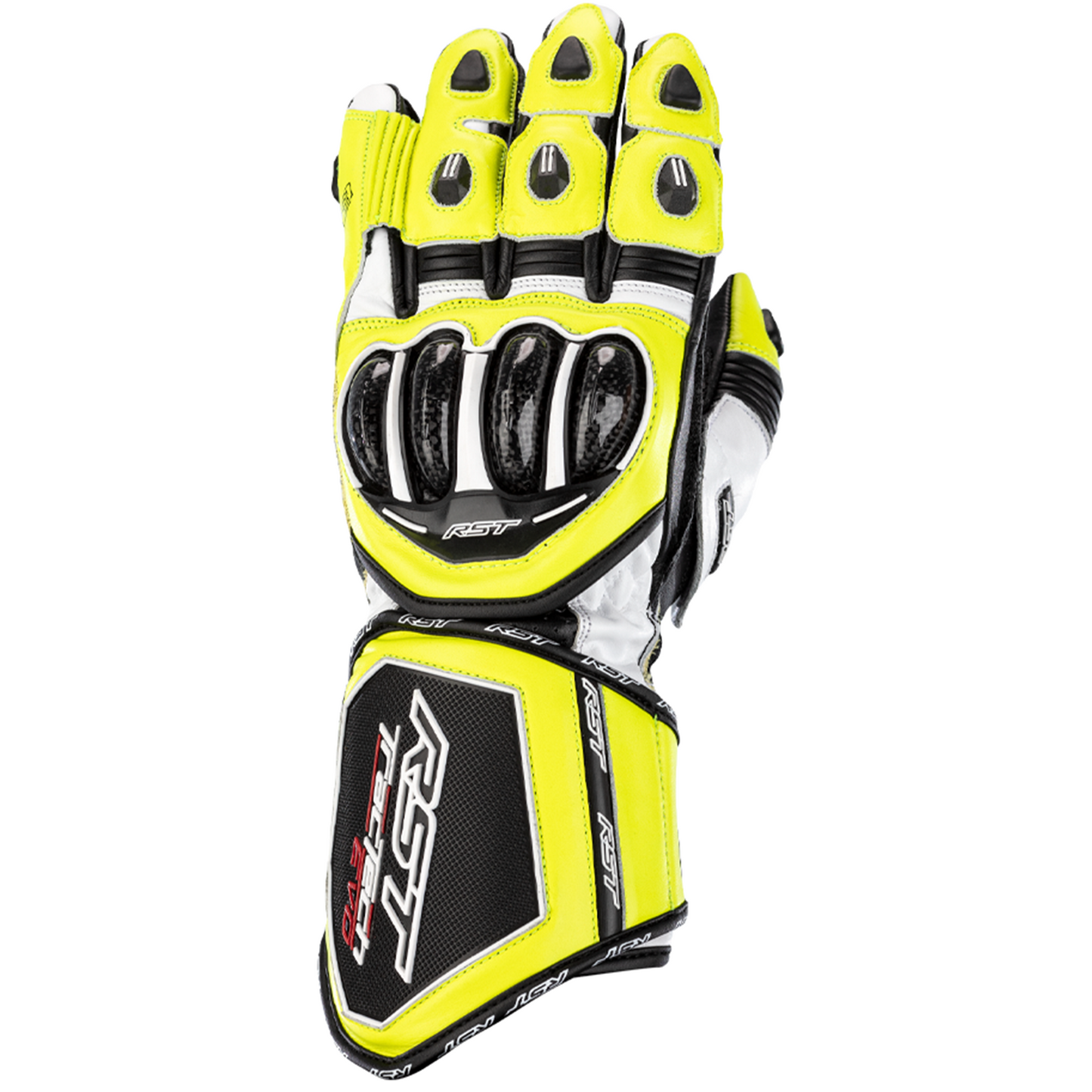 RST Tractech Evo 4 (CE) Gloves - Flo Yellow
