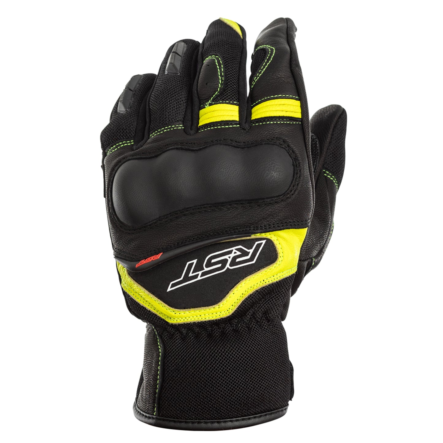 RST Urban Air 2 II Leather Riding Glove - CE Approved - Flo Yellow