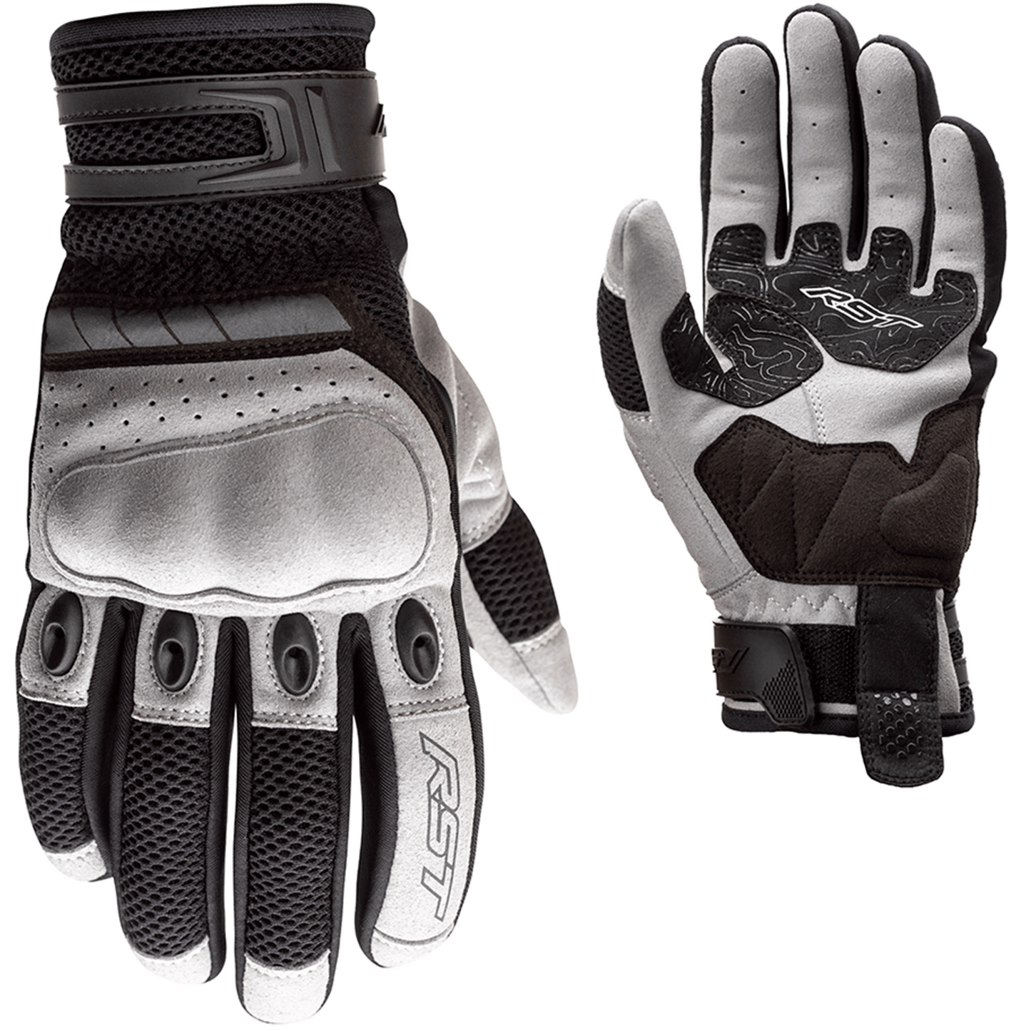 RST Ventilator-X (CE) Textile Gloves - Silver (2951)